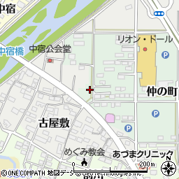 塩田荘周辺の地図