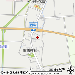 新潟県小千谷市西中周辺の地図