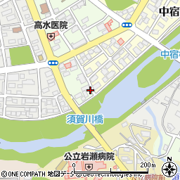 福島県須賀川市塚田155周辺の地図