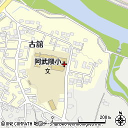 市立阿武隈小学校周辺の地図