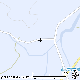石川県輪島市三井町市ノ坂ロ周辺の地図