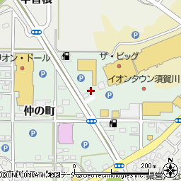 隠れ庵忍家イオンタウン須賀川店周辺の地図