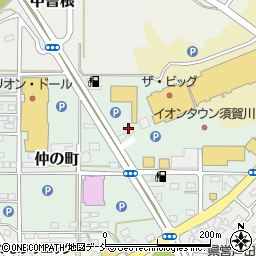牛タンしゃぶしゃぶ 忍家 イオンタウン須賀川店周辺の地図