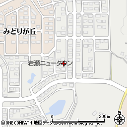 福島県須賀川市北横田石の花106周辺の地図