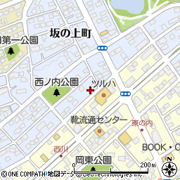 福島県須賀川市坂の上町42周辺の地図