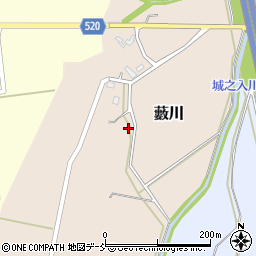 新潟県小千谷市藪川94周辺の地図