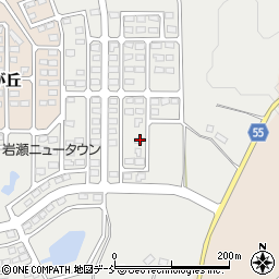 福島県須賀川市北横田石の花44周辺の地図
