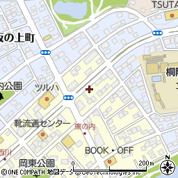 プロシード須賀川支店周辺の地図