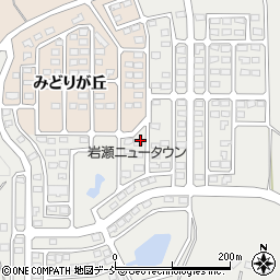 福島県須賀川市北横田石の花110周辺の地図