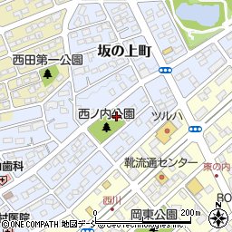 福島県須賀川市坂の上町71周辺の地図