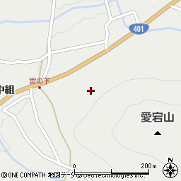 福島県大沼郡昭和村大芦愛宕山周辺の地図