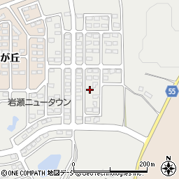 福島県須賀川市北横田石の花41周辺の地図