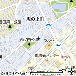 福島県須賀川市坂の上町67周辺の地図