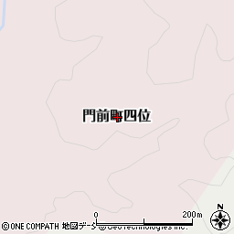 石川県輪島市門前町四位周辺の地図