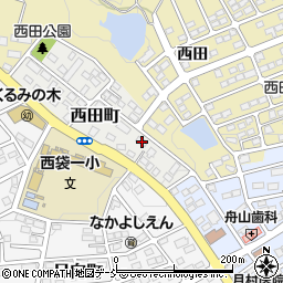 福島県須賀川市西田町57-1周辺の地図