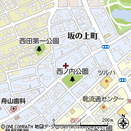 福島県須賀川市坂の上町97-3周辺の地図