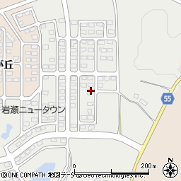 福島県須賀川市北横田石の花40周辺の地図