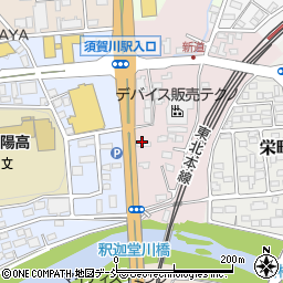 ラーメン山岡家 須賀川店周辺の地図