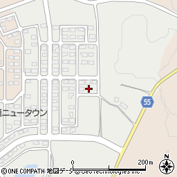 福島県須賀川市北横田石の花33周辺の地図