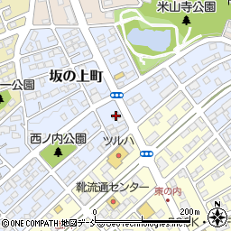 福島県須賀川市坂の上町38周辺の地図