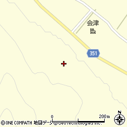 福島県南会津郡只見町二軒在家赤岩周辺の地図