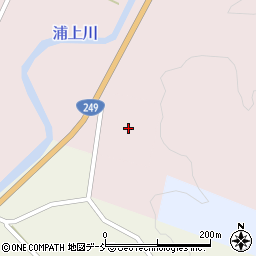 石川県輪島市門前町八幡甲周辺の地図