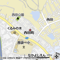 福島県須賀川市西田町42周辺の地図