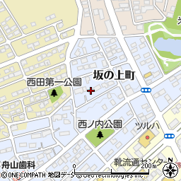 福島県須賀川市坂の上町115周辺の地図