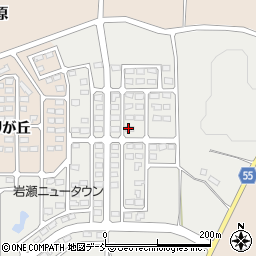 福島県須賀川市北横田石の花23周辺の地図