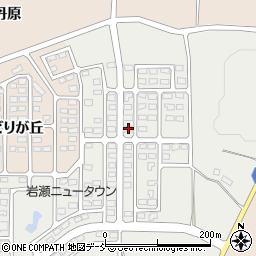 福島県須賀川市北横田石の花28周辺の地図
