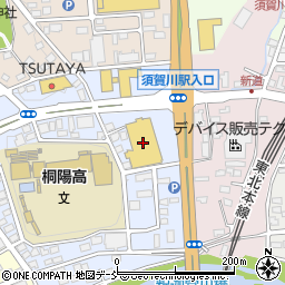 カワチ薬品須賀川店周辺の地図