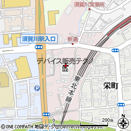 福島県須賀川市台周辺の地図