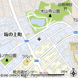 福島県須賀川市坂の上町9周辺の地図