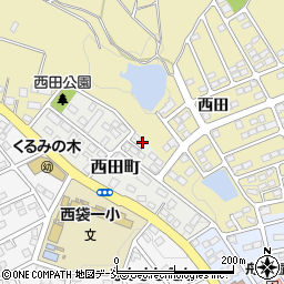 福島県須賀川市西田町30周辺の地図