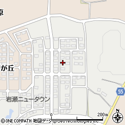 福島県須賀川市北横田石の花21周辺の地図
