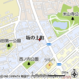 福島県須賀川市坂の上町78周辺の地図