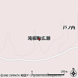 福島県田村市滝根町広瀬周辺の地図