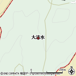 新潟県柏崎市大清水周辺の地図