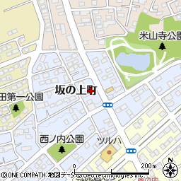 福島県須賀川市坂の上町83周辺の地図