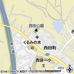 福島県須賀川市西田町10周辺の地図