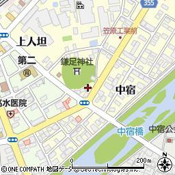 鎌足神社・社務所周辺の地図