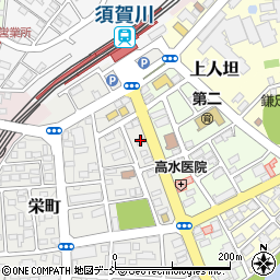 公文式須賀川駅前教室周辺の地図