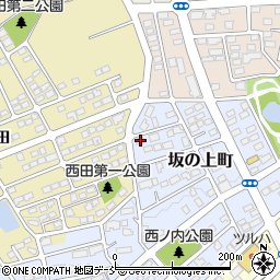 福島県須賀川市坂の上町147周辺の地図