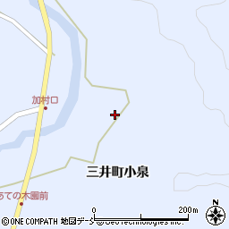 石川県輪島市三井町小泉井ブタ周辺の地図