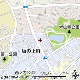 福島県須賀川市坂の上町20周辺の地図
