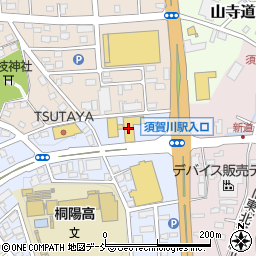 紳士服のコナカ須賀川店周辺の地図