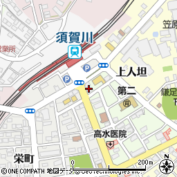 ニッポンレンタカー須賀川駅前店周辺の地図