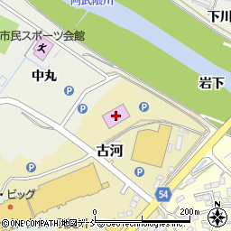 ダイナム須賀川店周辺の地図