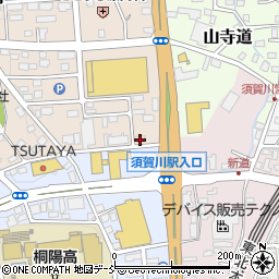 福島県須賀川市山寺町554周辺の地図