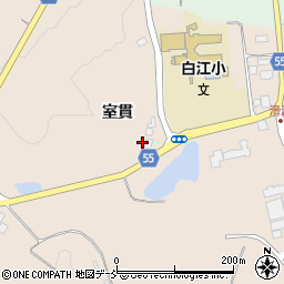 福島県須賀川市大久保室貫周辺の地図